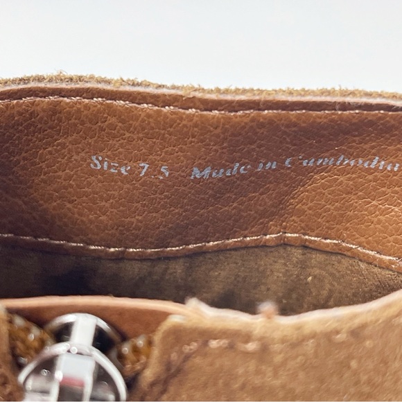 Dolce Vita Salome Bootie Brown Suede Leather Women’s Boots Shoes Size 7.5 - Picture 11 of 11